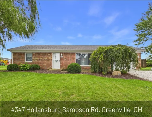 $215,000 | 4347 Hollansburg-Sampson Road, Greenville, OH 45331