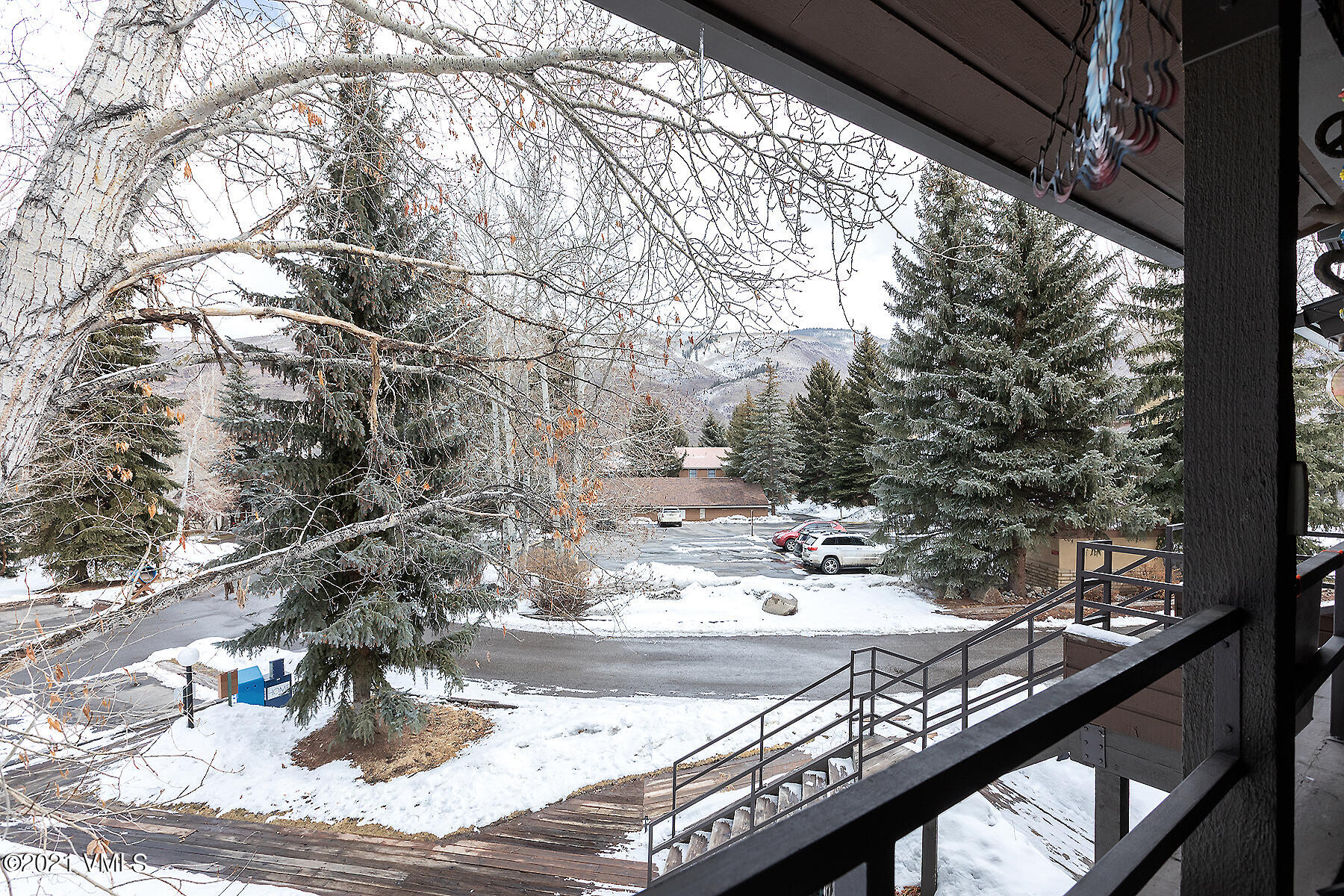 165 Gopher Road, Unit E24 Avon, CO 81620 - Photo 11 of 12 a view of a trees from a balcony