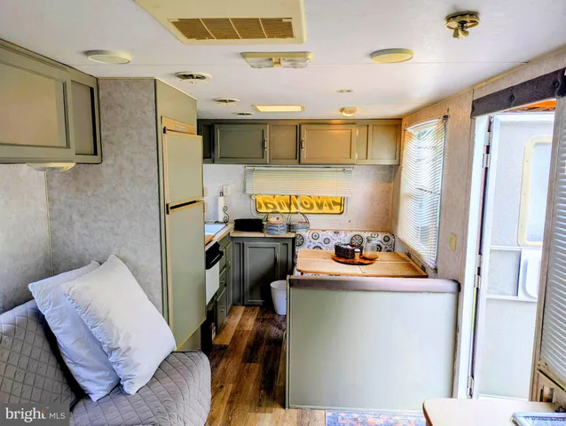 a room with storage and utility