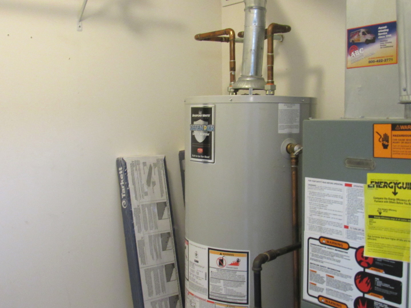 1202 North Red Oak Circle, Unit 2 Round Lake Beach, IL 60073 - Photo 12 of 18 a view of water heater room