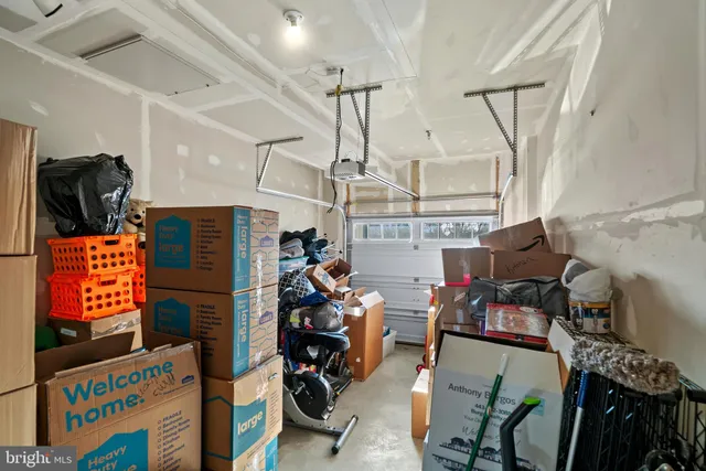 a view of gym equipment and children play room