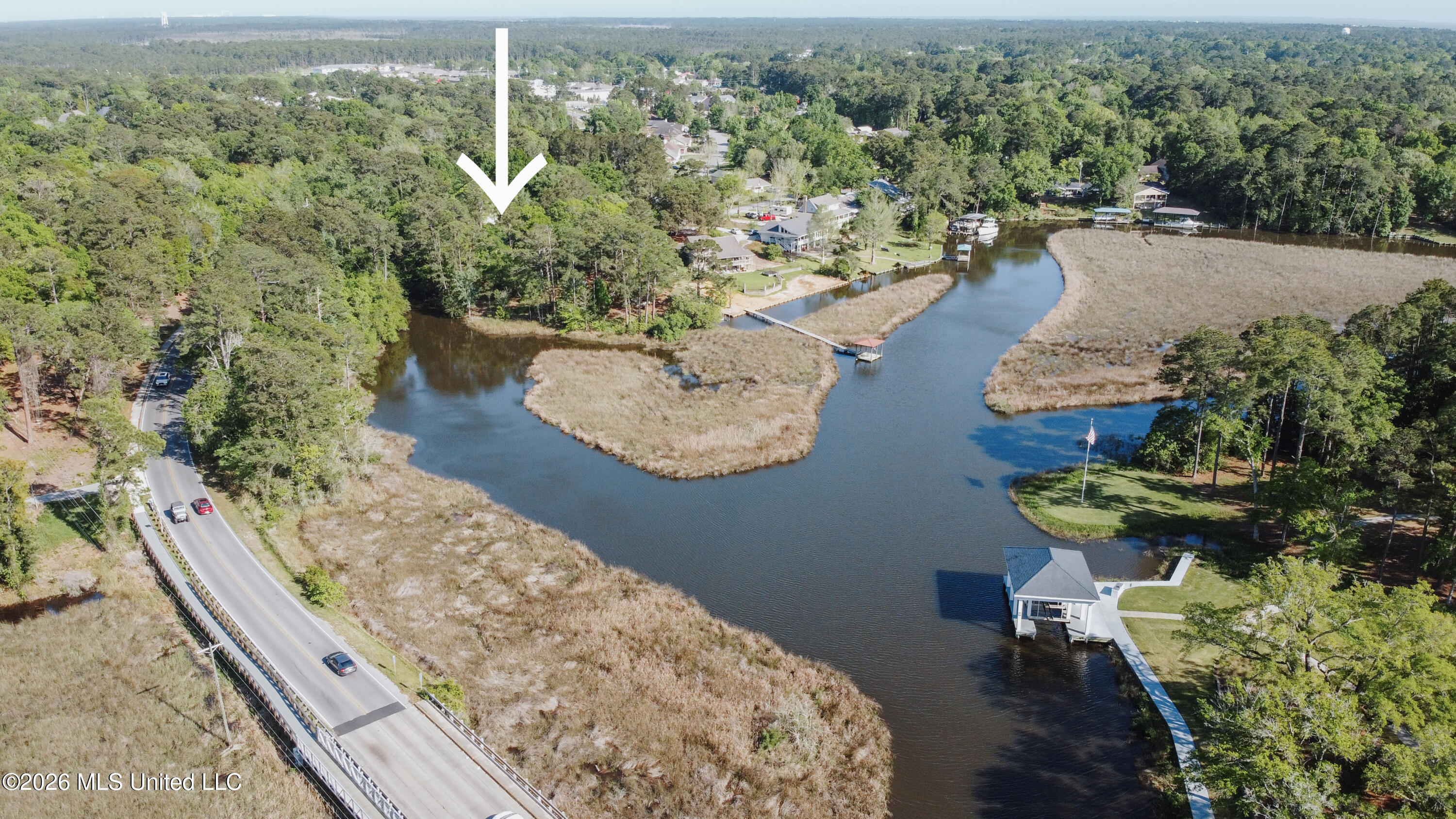 9300 Ridgeview Drive Ocean Springs, MS 39564 - Photo 2 of 54 9300 Ridgeview Drive aerial 1