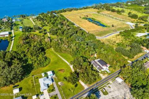 a view of an ocean and a mountain