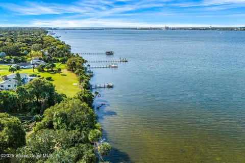 a view of an ocean and beach