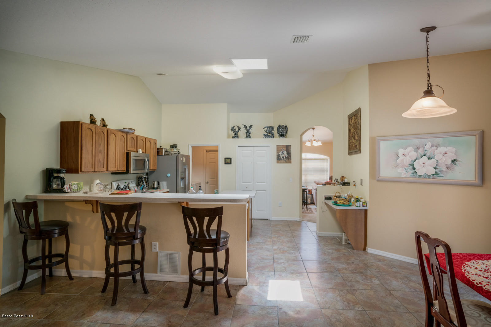 797 Bryant Road Palm Bay, FL 32908 - Photo 17 of 21 View into Kitchen