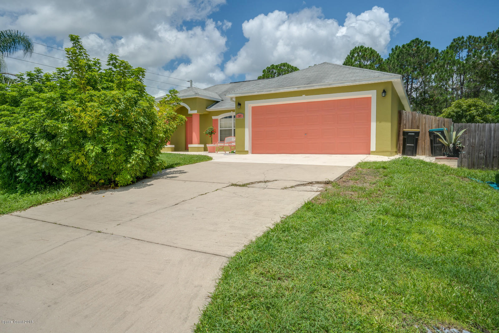 797 Bryant Road Palm Bay, FL 32908 - Photo 3 of 21 Two car Garage
