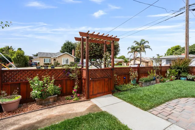 a view of outdoor space and yard