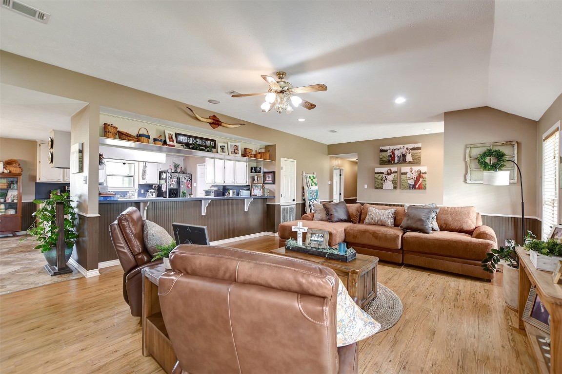 599 County Road 295 Garrison, TX 75946 - Photo 10 of 50 a living room with furniture or kitchen and a wooden floor