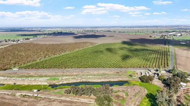 a view of a lake with a mountain