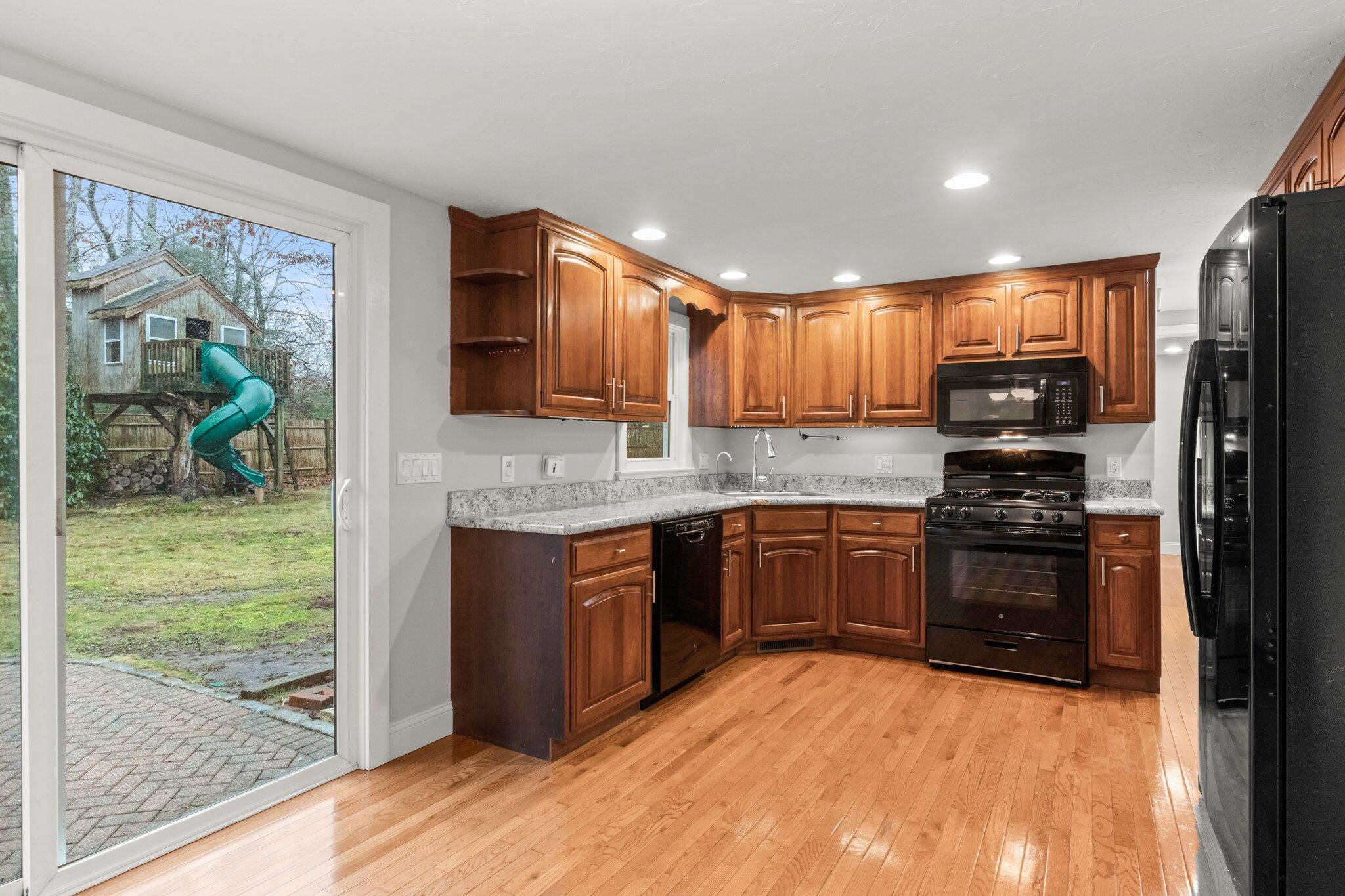 4 Great Hill Road Sandwich, MA 02563 - Photo 6 of 46 Kitchen w slider to patio