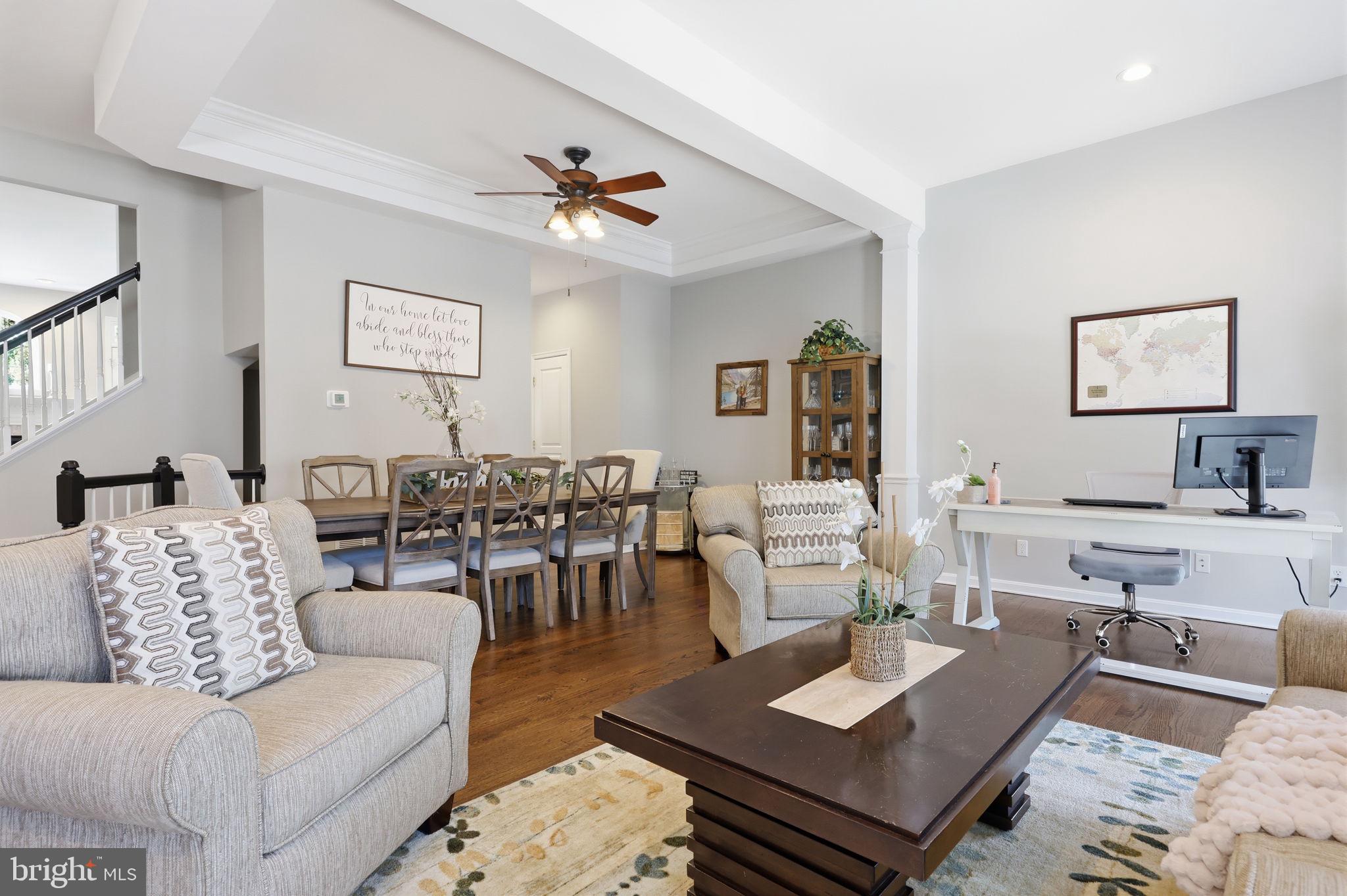 19 Addison Court Doylestown, PA 18901 - Photo 7 of 45 Living Room Dining Room Combination