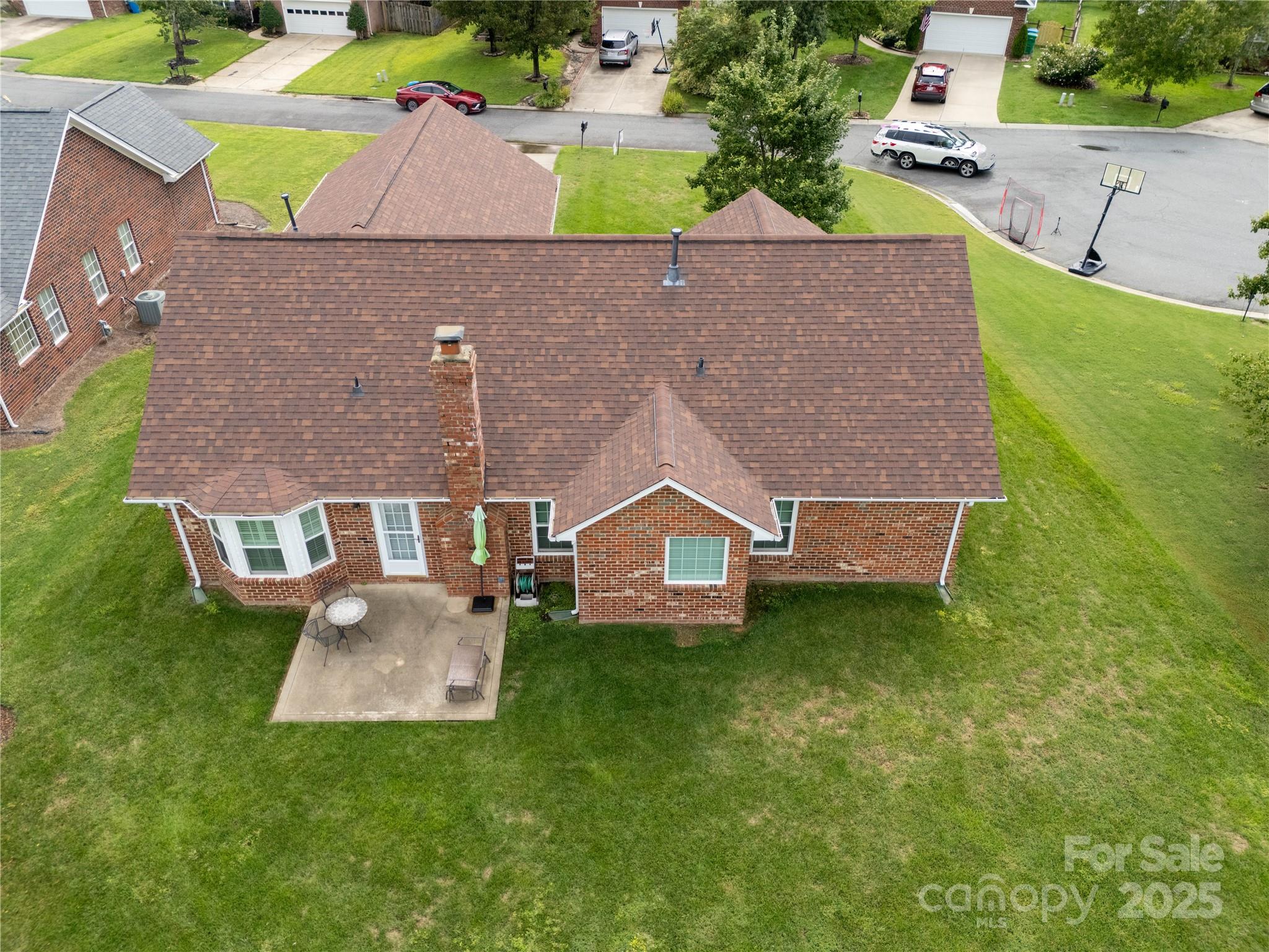 12617 Hill Pine Road Midland, NC 28107 - Photo 33 of 42 an aerial view of a house with a garden