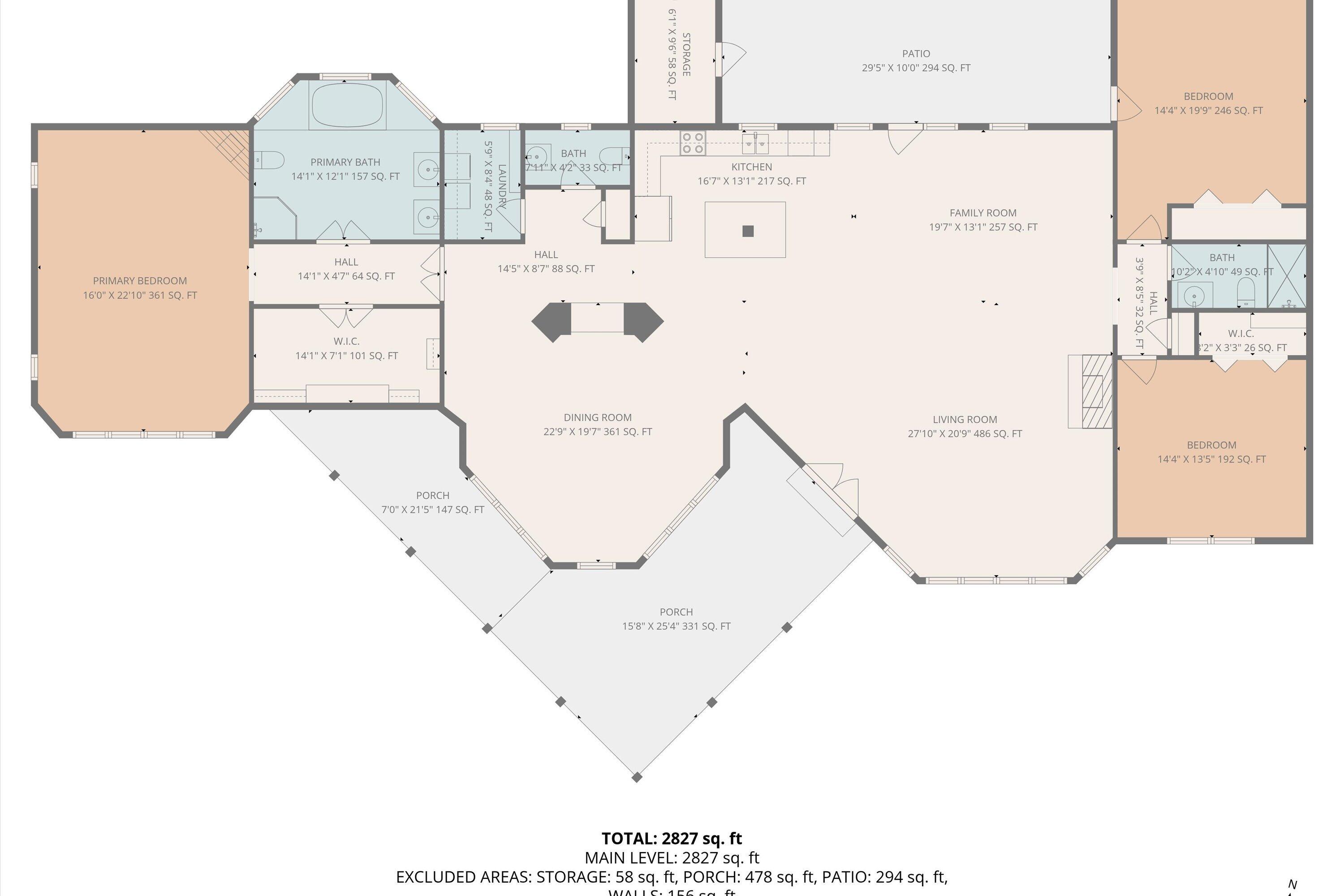 537 Calypso Road Moneta, VA 24121 - Photo 54 of 55 53-Floor Plan
