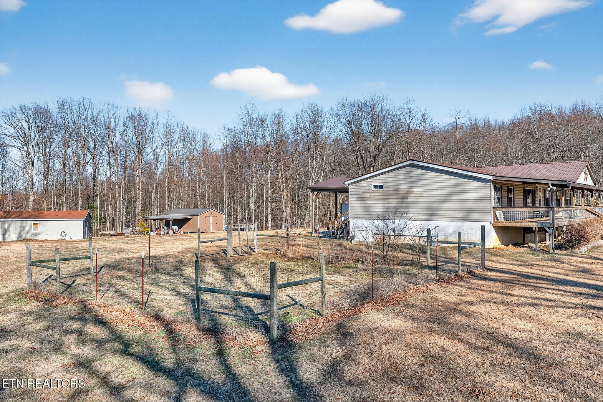 3773 Glade Creek Road Sparta, TN 38583 - Photo 42 of 59 a view of a house with a yard and sitting area