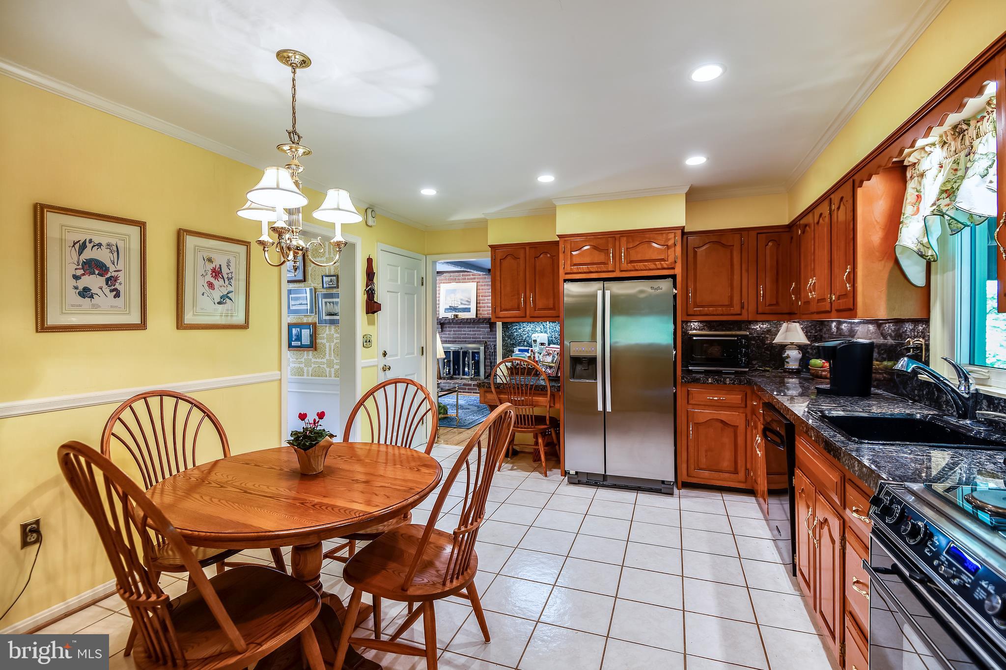 10842 Sandringham Road Cockeysville, MD 21030 - Photo 10 of 29 Great View from the Kitchen to the Rear Yard