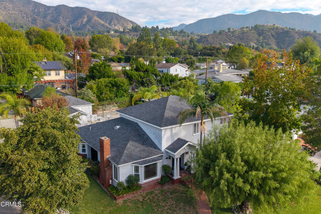941 Chehalem Road La Canada Flintridge, CA 91011 - Photo 71 of 74 an aerial view of a house
