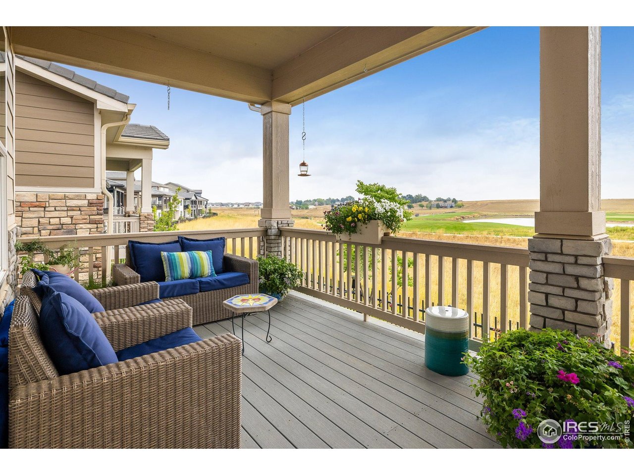 2940 Newfound Lk Road Berthoud, CO 80513 - Photo 9 of 42 a view of roof deck with couches