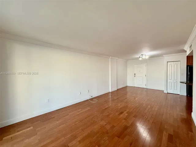 a view of balcony with furniture