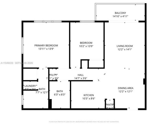 a view of kitchen with wooden floor