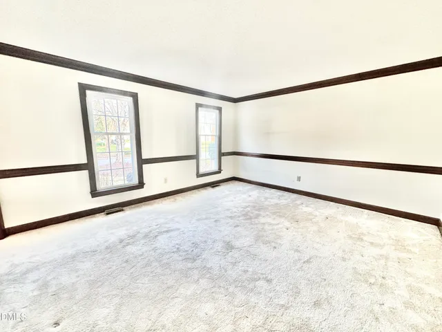 a view of an entryway with a window