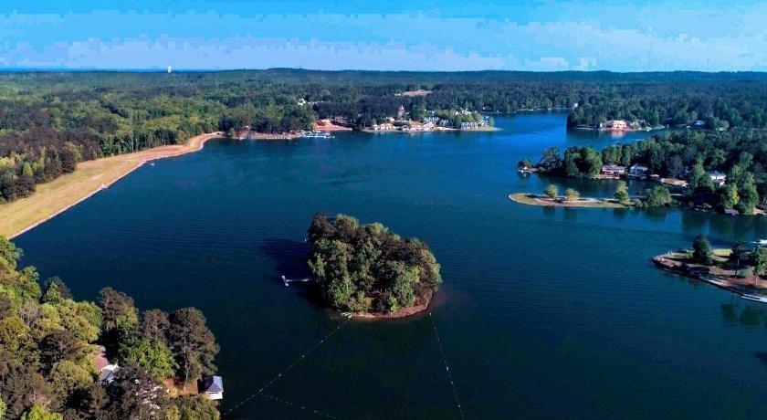 9105 Tarnwood Drive Villa Rica, GA 30180 - Photo 3 of 3 an aerial view of a house with ocean view
