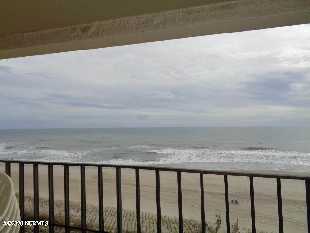 1505 Salter Path Road, Unit 431 Indian Beach, NC 28512 - Photo 3 of 32 Front patio view