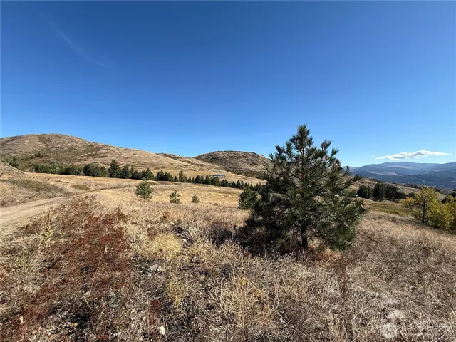 a view of lake and mountain