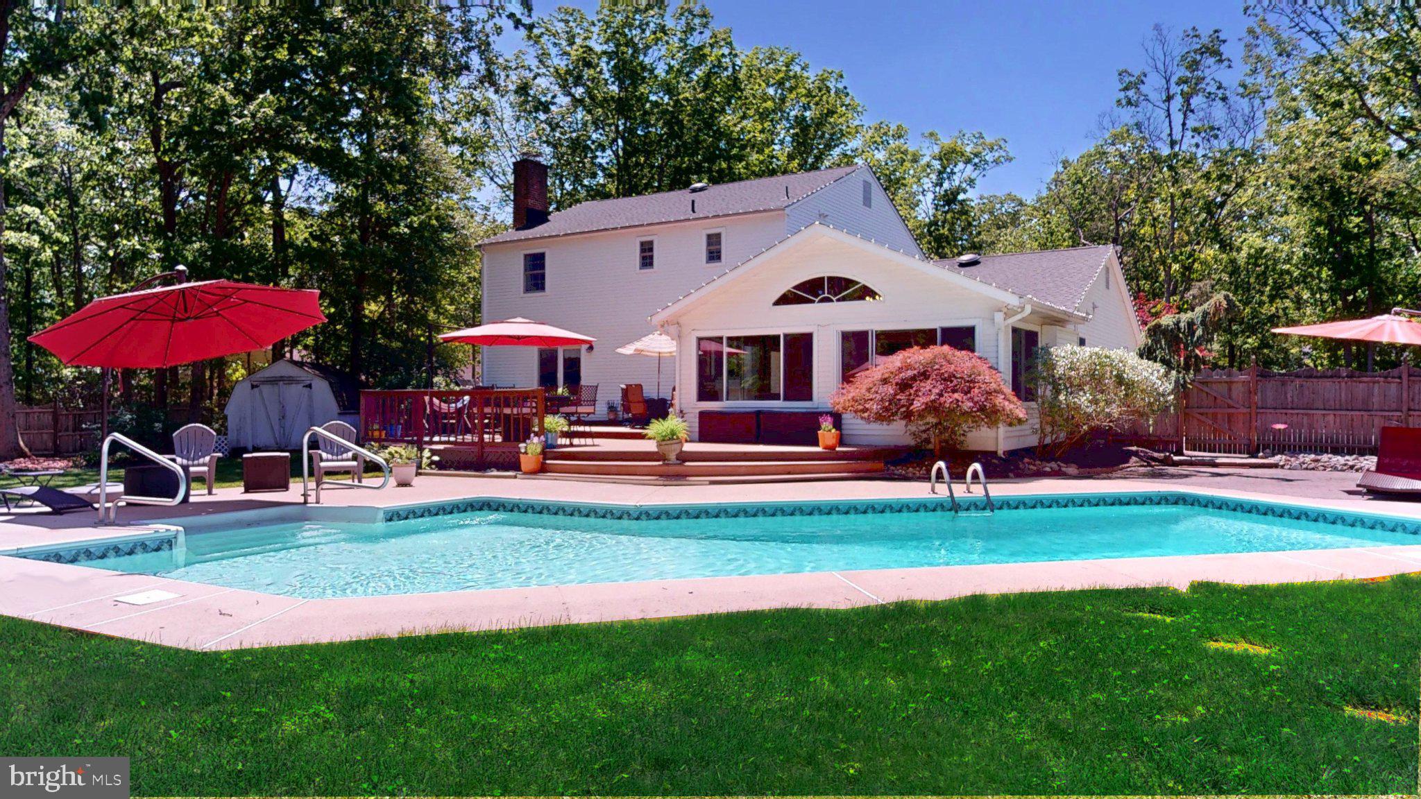 3 Colonial Court Medford, NJ 08055 - Photo 4 of 89 Serene backyard oasis with pool.