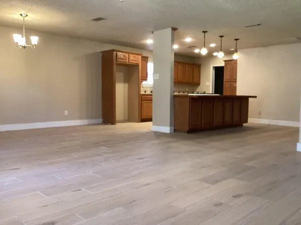 wooden floor in an empty room