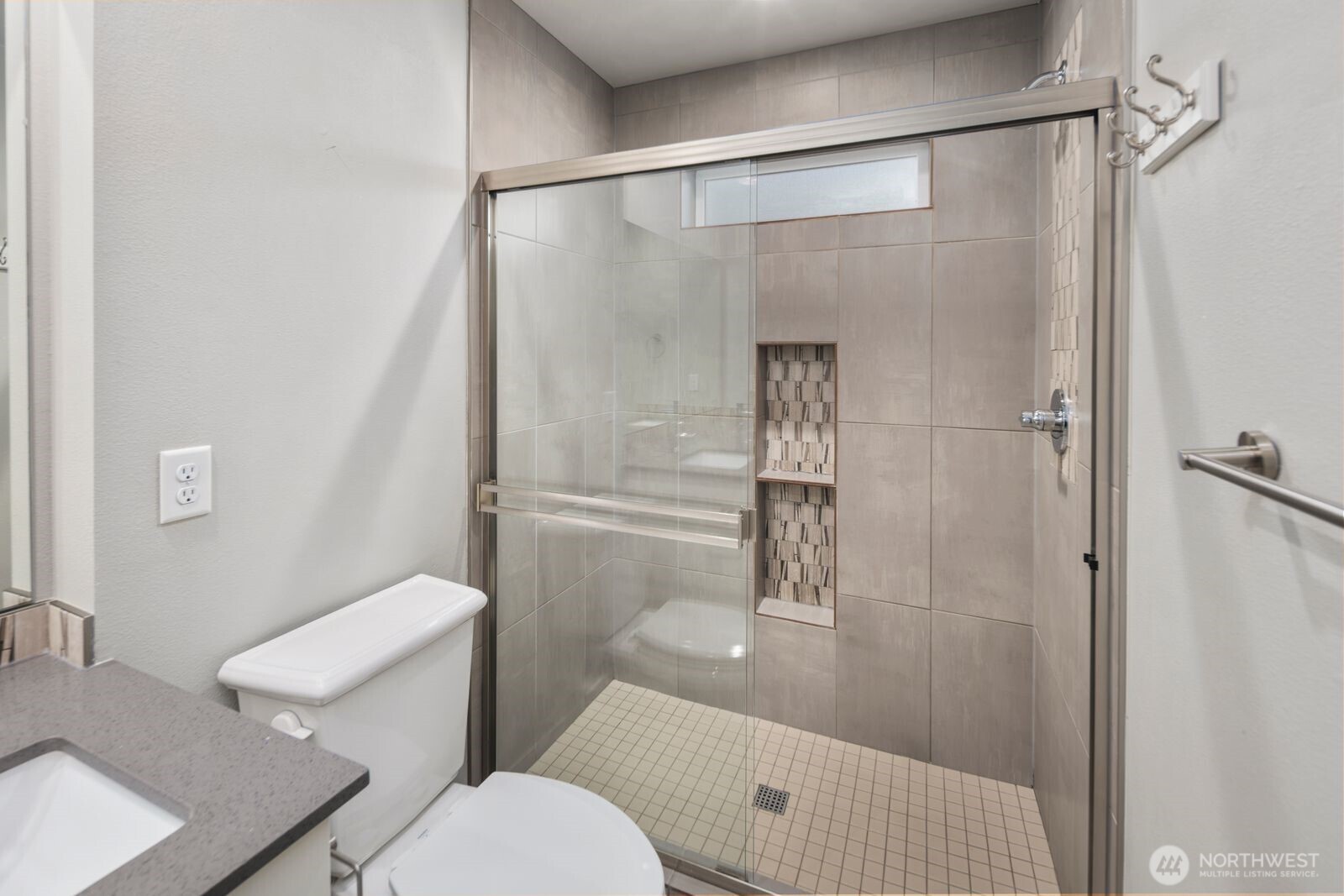 1325 Seattle Hill Road, Unit A2 Bothell, WA 98012 - Photo 30 of 35 a bathroom with a shower and a toilet
