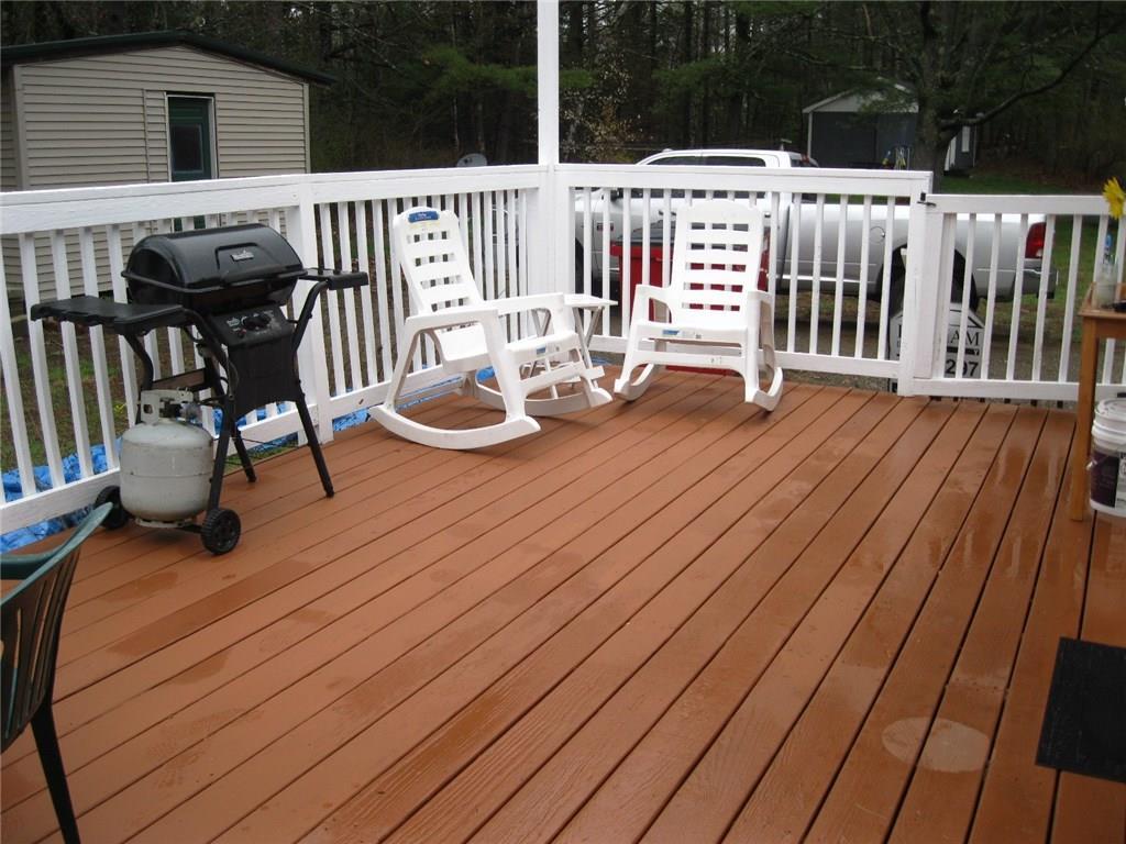 306 Augusta-Rockland Road Windsor, ME 04363 - Photo 25 of 34 Expansive deck with new paint....