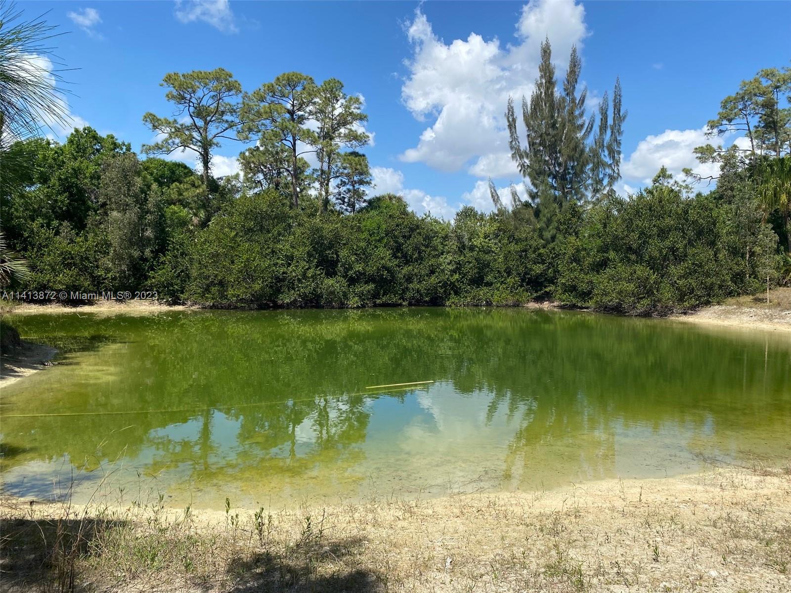 3141 C Road Loxahatchee, FL 33470 - Photo 6 of 16 a view of a lake from a yard