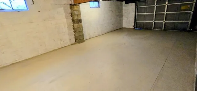 a view of water heater room