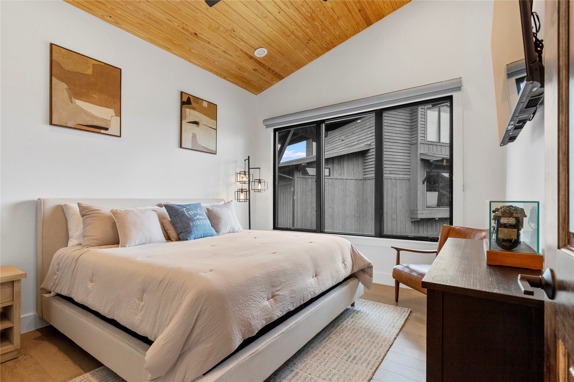19216 Lost Tree, Unit 8 Spicewood, TX 78669 - Photo 20 of 27 Second Primary Bedroom with King Bed