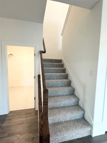 a view of a bathroom from the hallway