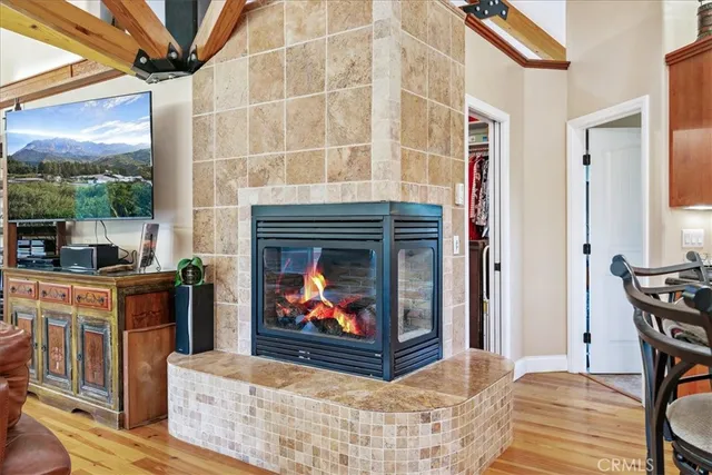 a view of walk in closet with clothes