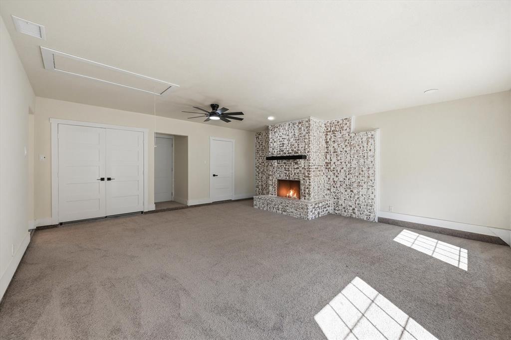 2804 Bent Tree Lane Arlington, TX 76016 - Photo 4 of 32 a view of empty room with fireplace