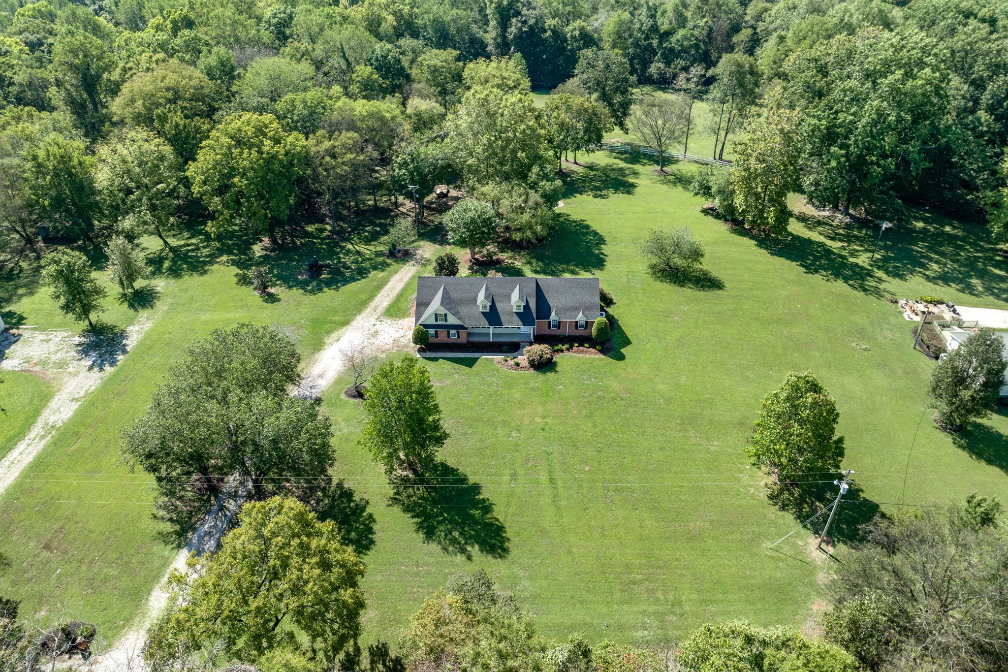 1346 Sam Johnson Road Columbia, TN 38401 - Photo 3 of 17 an aerial view of a house with a yard