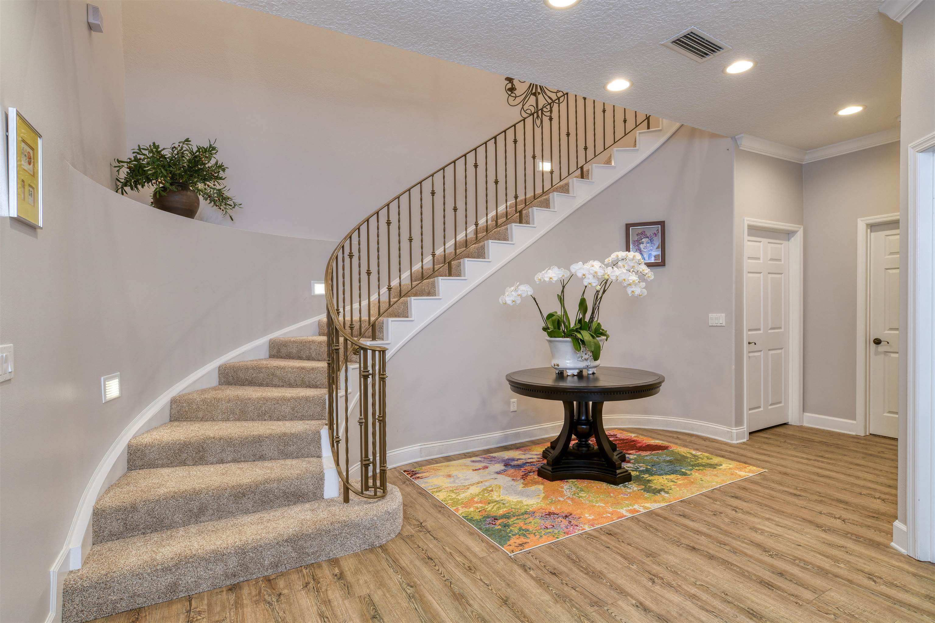 616 Mediterranean Way St. Augustine, FL 32080 - Photo 12 of 64 a view of entryway and hall with wooden floor