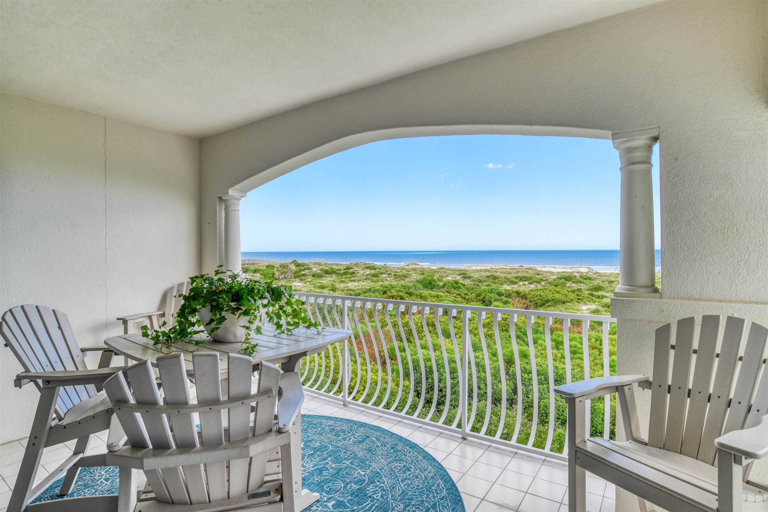 616 Mediterranean Way St. Augustine, FL 32080 - Photo 36 of 64 a view of balcony with furniture