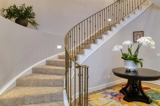 a view of entryway and hall