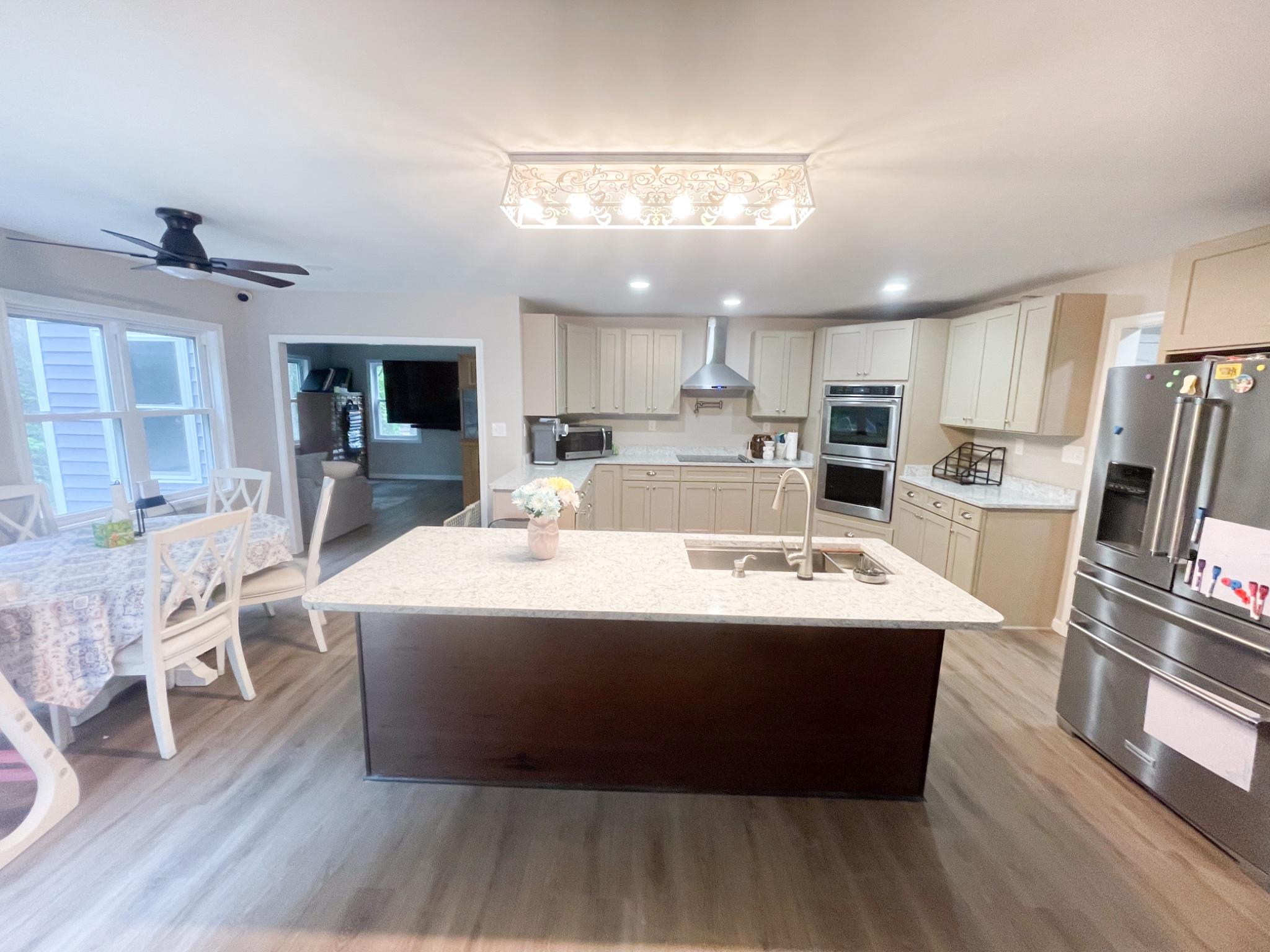 3824 Coulbourn Mill Road Salisbury, MD 21804 - Photo 27 of 60 View of beautiful kitchen & Large island.