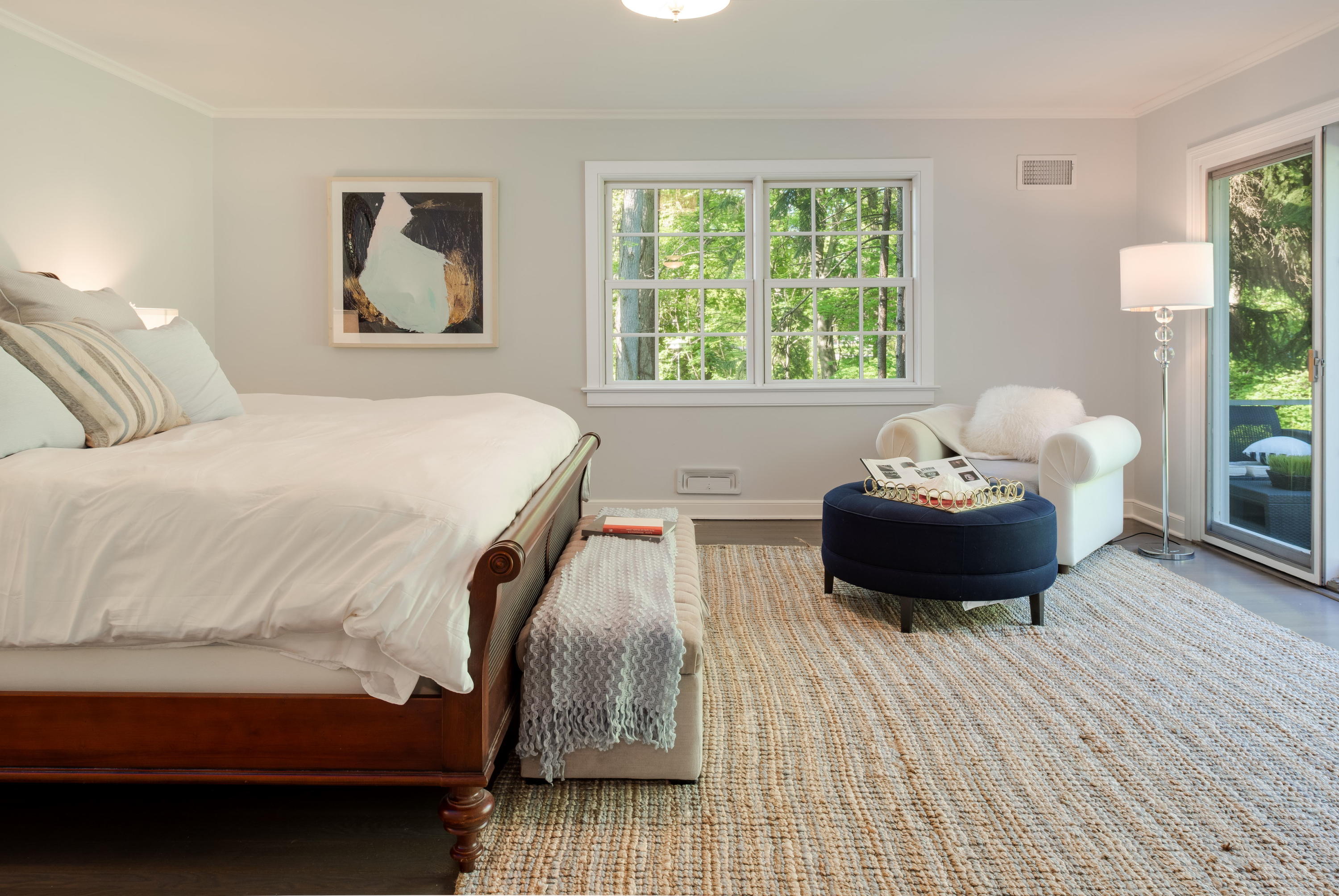 6 Runkenhage Road Darien, CT 06820 - Photo 19 of 32 a bedroom with a bed and a window