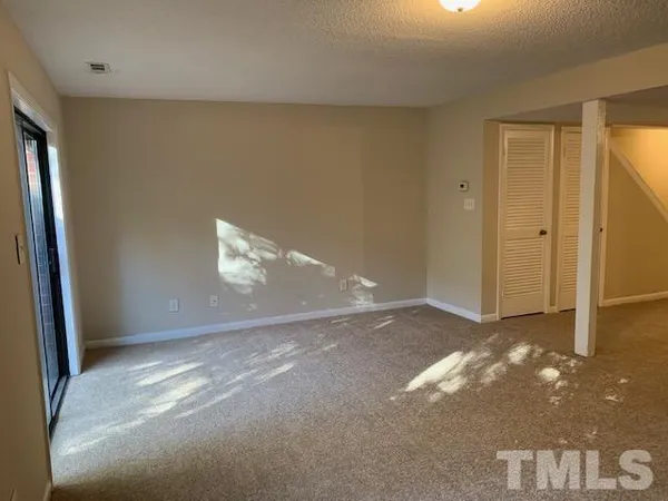 a view of empty room