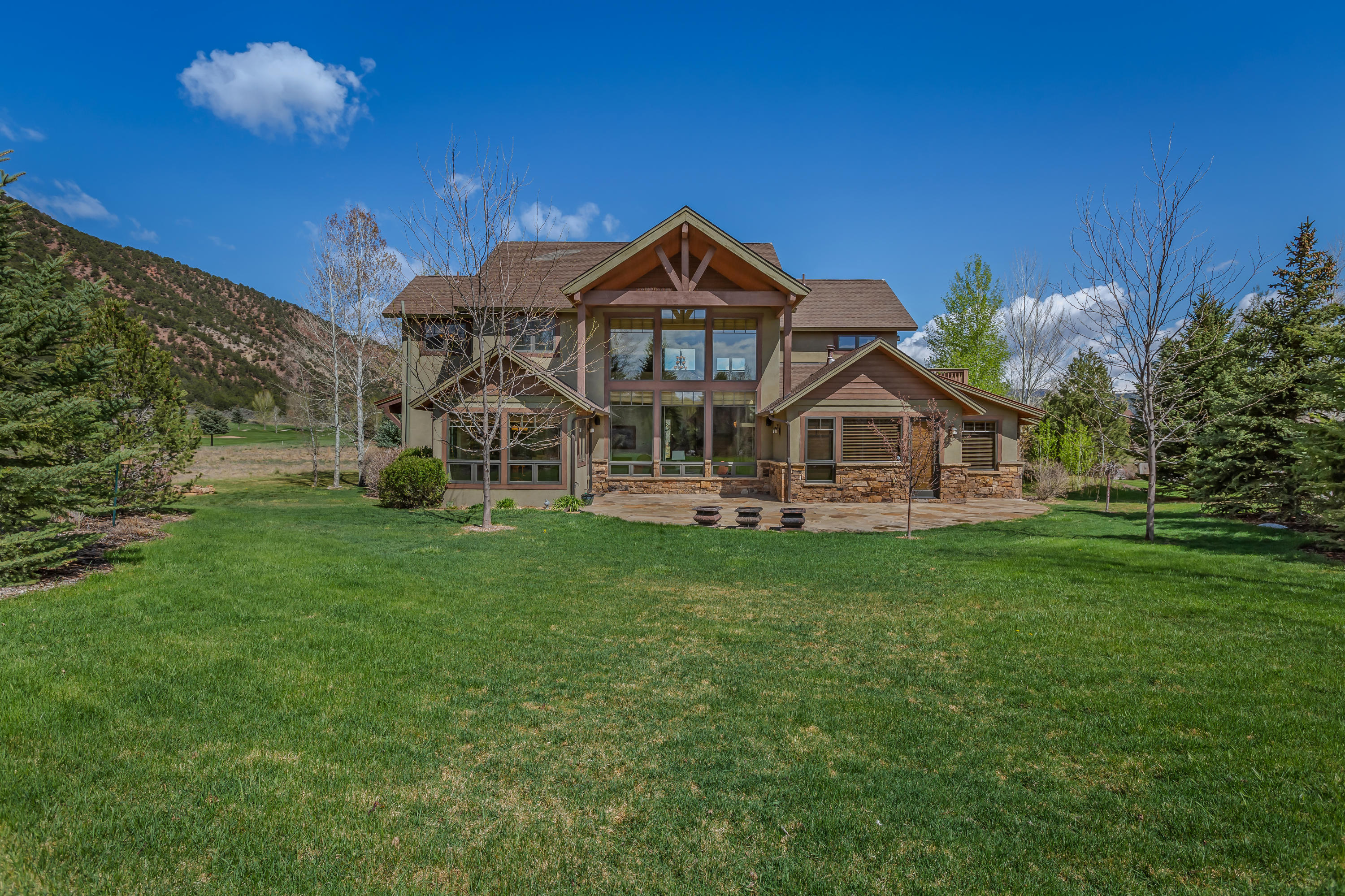 93 Saddleback Road Carbondale, CO 81623 - Photo 5 of 39 Rear view