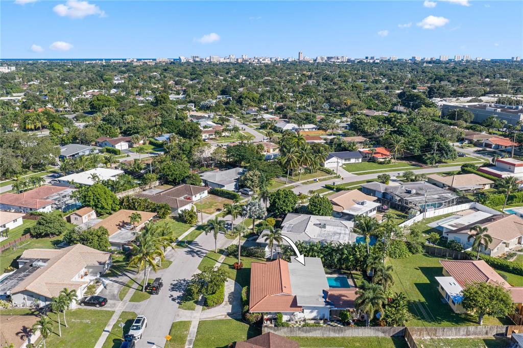 491 Northwest 13th Drive Boca Raton, FL 33486 - Photo 46 of 48 an aerial view of residential houses with outdoor space