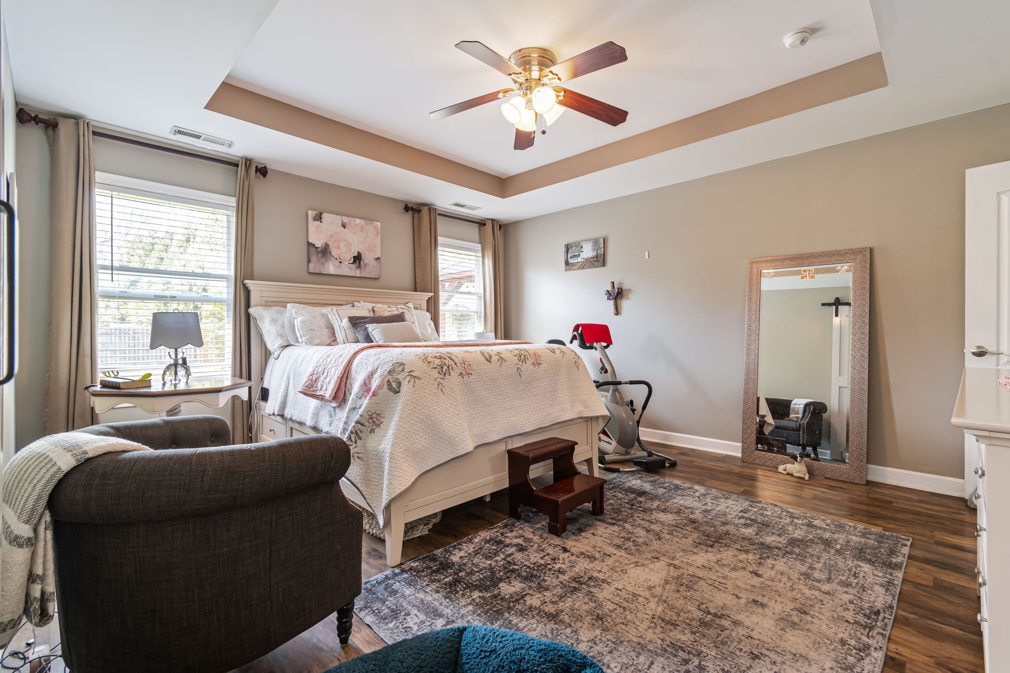 4989 Morning Dove Lane Spring Hill, TN 37174 - Photo 16 of 28 a bed room with furniture and a window