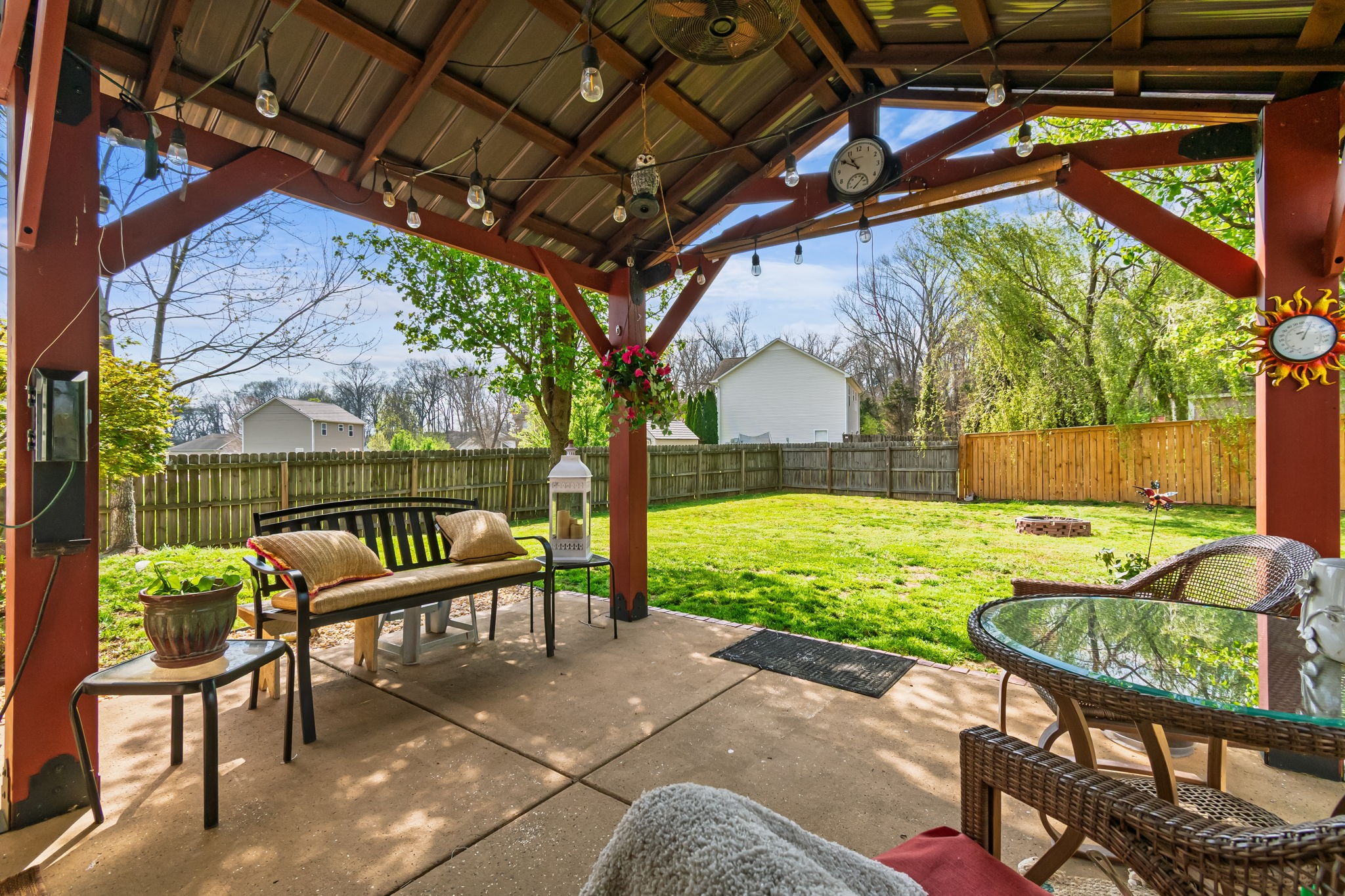 4989 Morning Dove Lane Spring Hill, TN 37174 - Photo 25 of 28 a view of a chairs and table in the patio