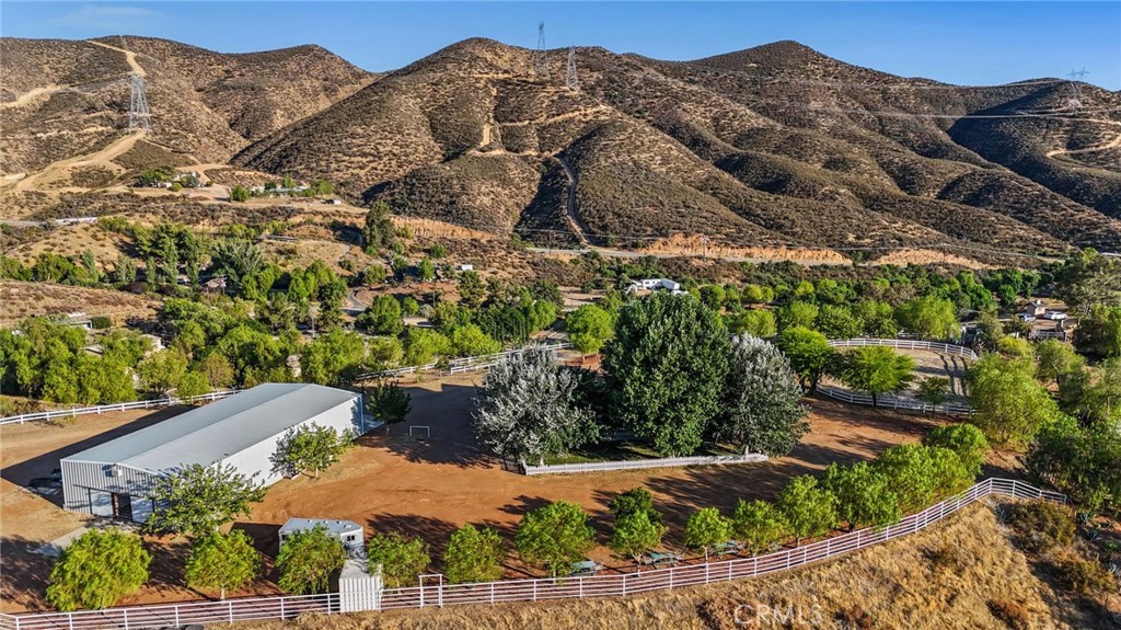 11709 Mint Canyon Road Agua Dulce, CA 91390 - Photo 43 of 49 a view of a mountain with a garden
