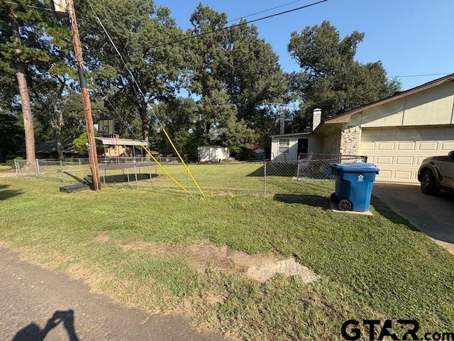 449 Ruth Street Hawkins, TX 75765 - Photo 15 of 33 a view of a backyard with swimming pool